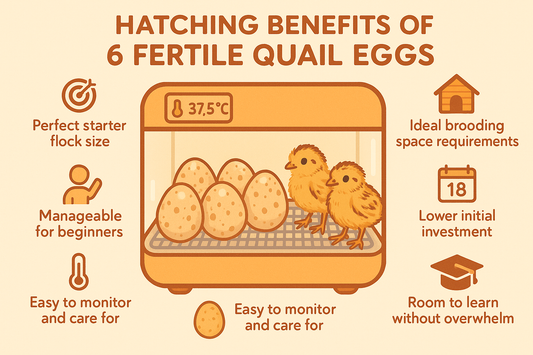 Why ordering just 6 Quail eggs makes sense ?