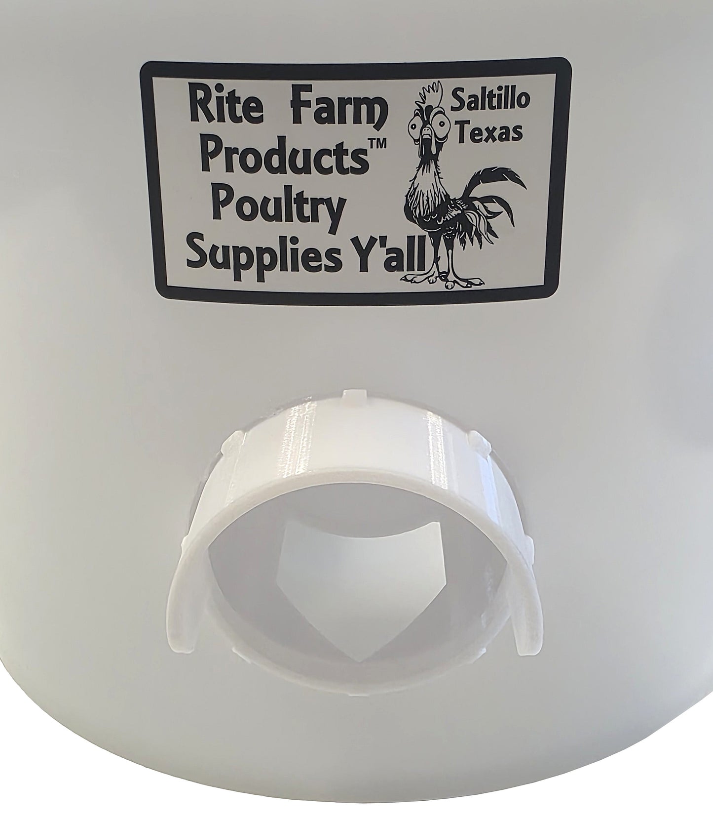 Combo 3.5 Gallon 4 Cup Auto Chicken Drinker & 22 Pound 4 Port Poultry Feeder Set