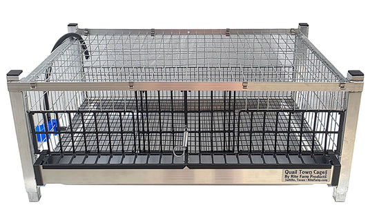 Quail Town Cages by Rite Farm Products - Pro Modular Quail Grow Out Cage