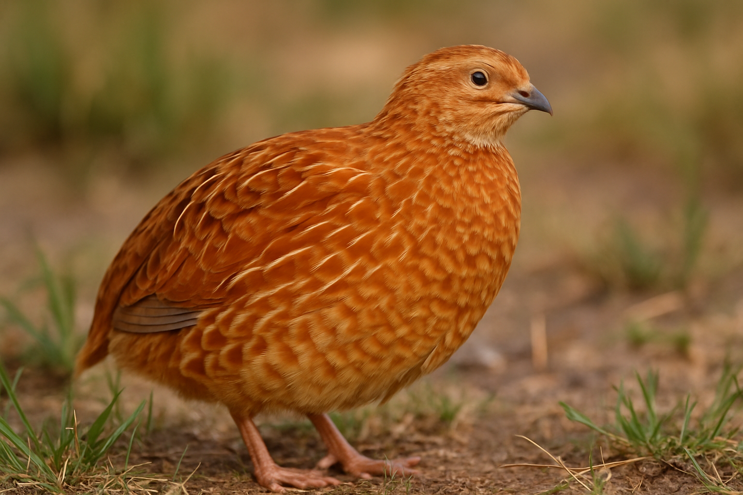 ginger coturnix quail