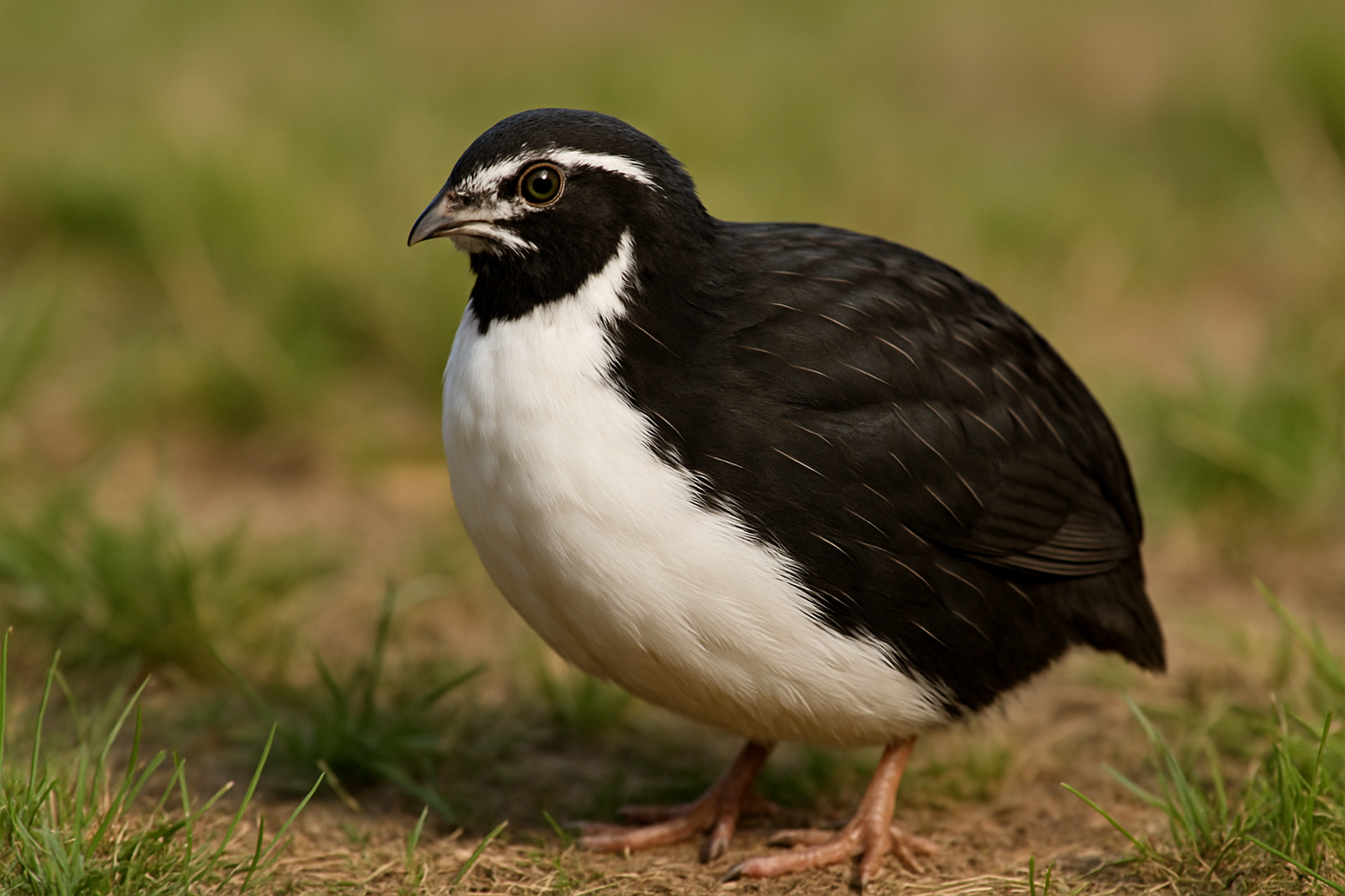 tuxedo coturnix quail