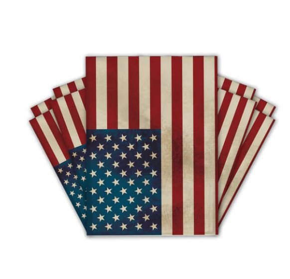 Premium USA American Flag Patriotic Poly Mailers Size 10x13 - Packaging Materials for Quail Enthusiasts