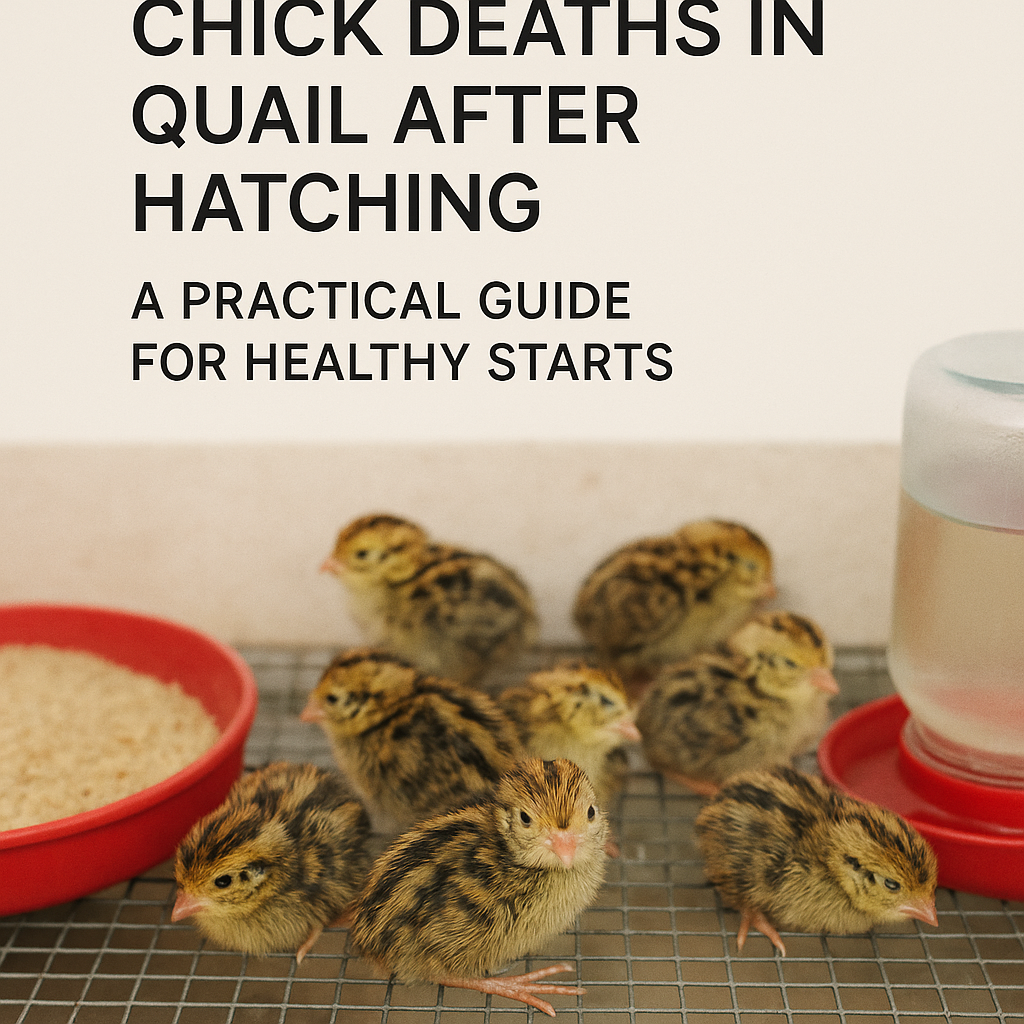 How to Prevent Chick Deaths in Quail After Hatching: A Practical Guide ...