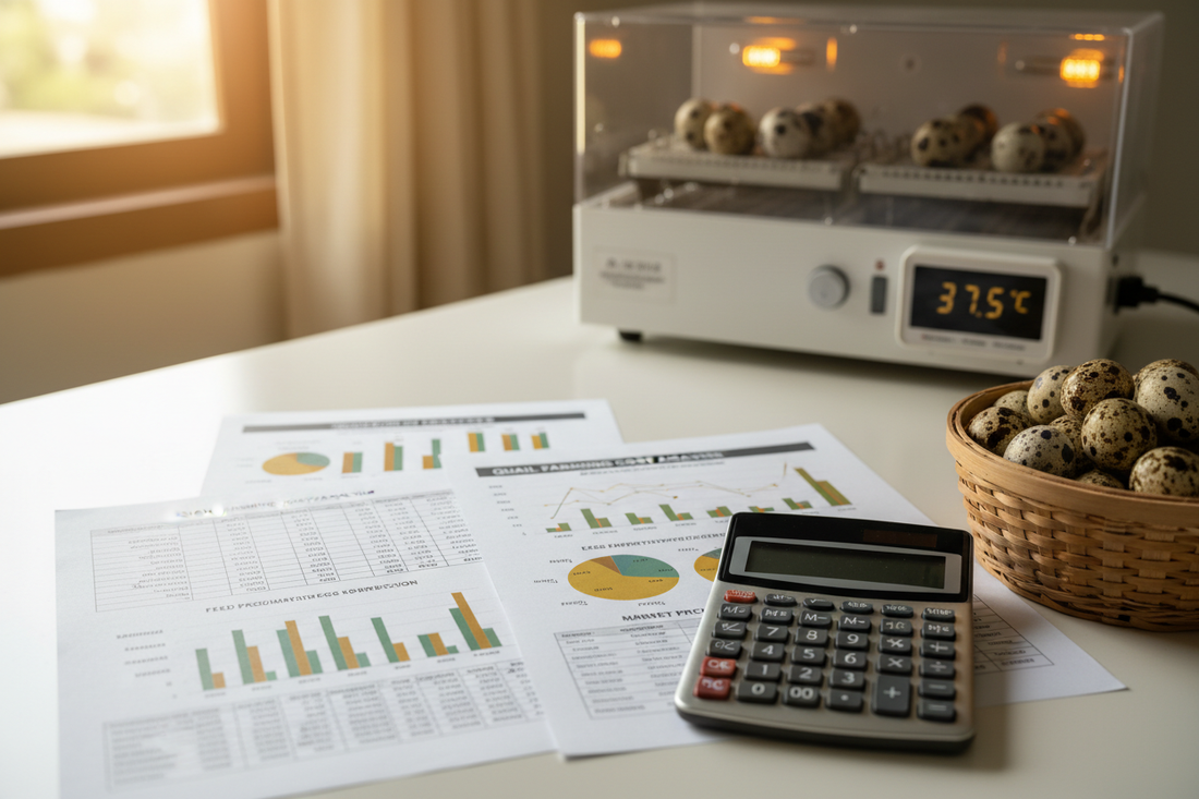 Financial Planning and Cost Analysis for running a Quail Business