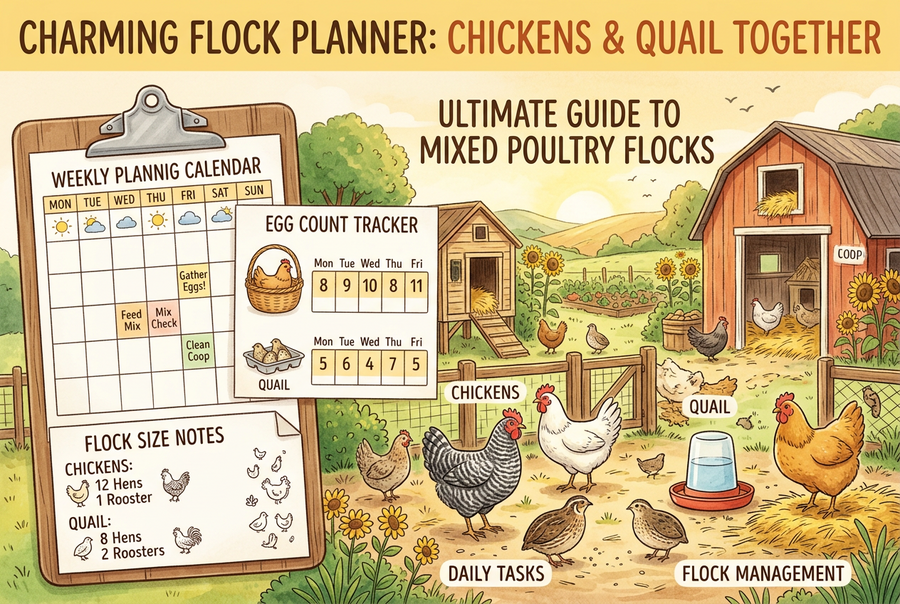 Chickens or Quail? Plan Your Flock in a Minute