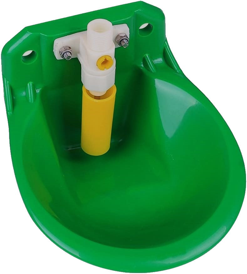 Premium Rite Farm Products Poly Automatic Stock Waterer Drinker with Hose & Fitting - Homesteading Supplies for Quail Enthusiasts