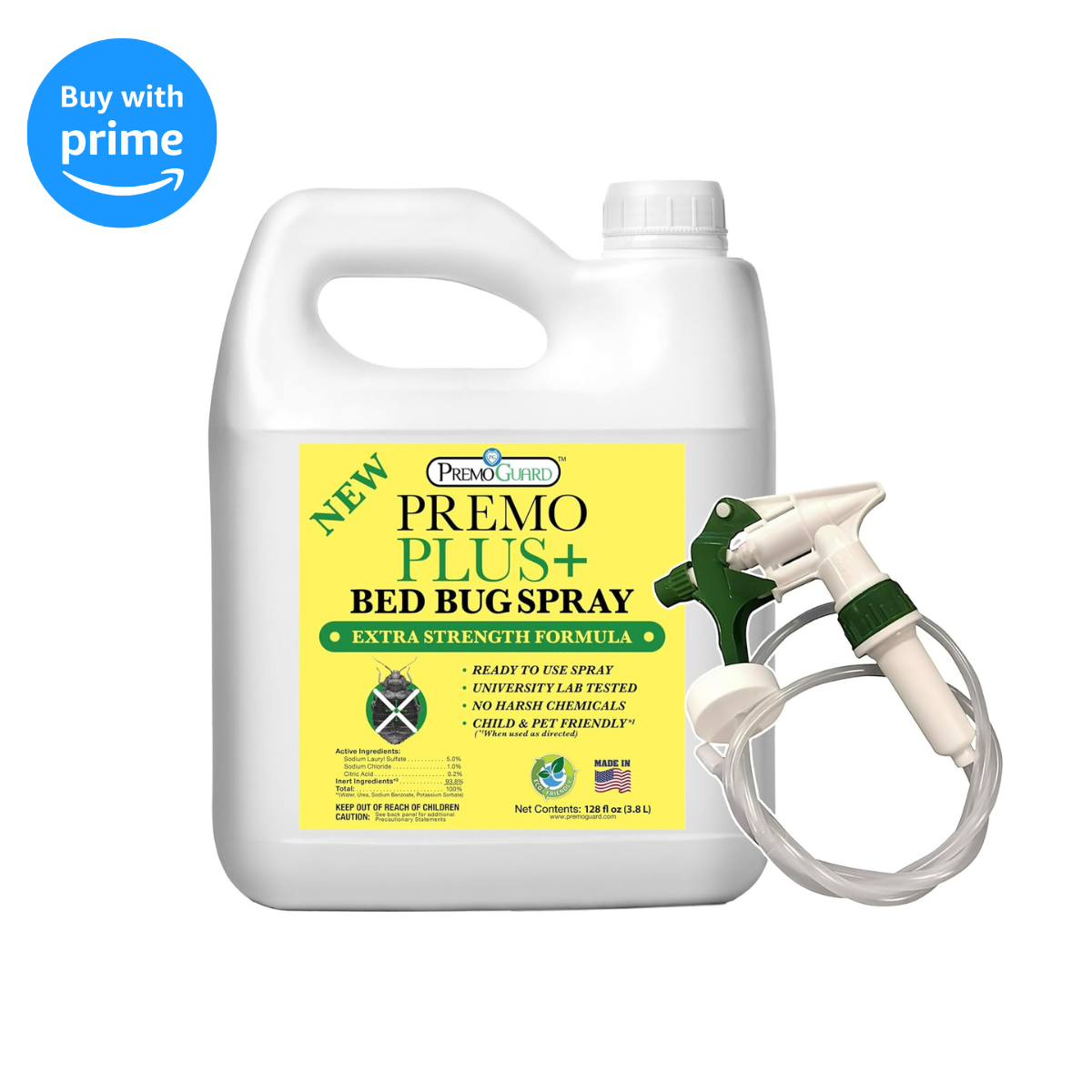 Bed Bug Plus  - All Natural Non-Toxic - By Premo Guard