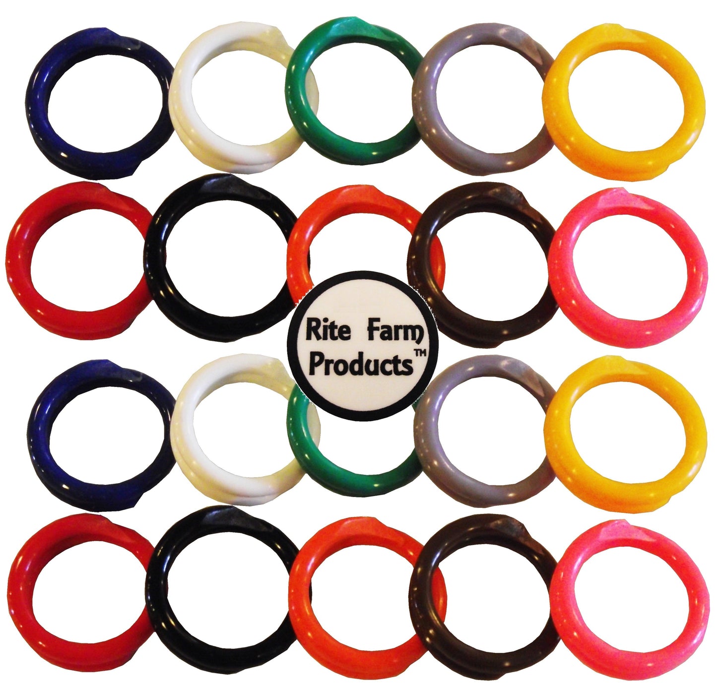 Premium Rite Farm Products Poultry Leg Bands in Many Different Colors & Quantities, Chicken, Chick, Quail, Duck, Turkey, Goose, Etc. - Bird Keeping Supplies for Quail Enthusiasts