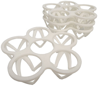 Premium 4 Pack of Rite Farm Products 6 Chicken Egg Poly Stacking Trays For 24 Eggs Total - Bird Keeping Supplies for Quail Enthusiasts
