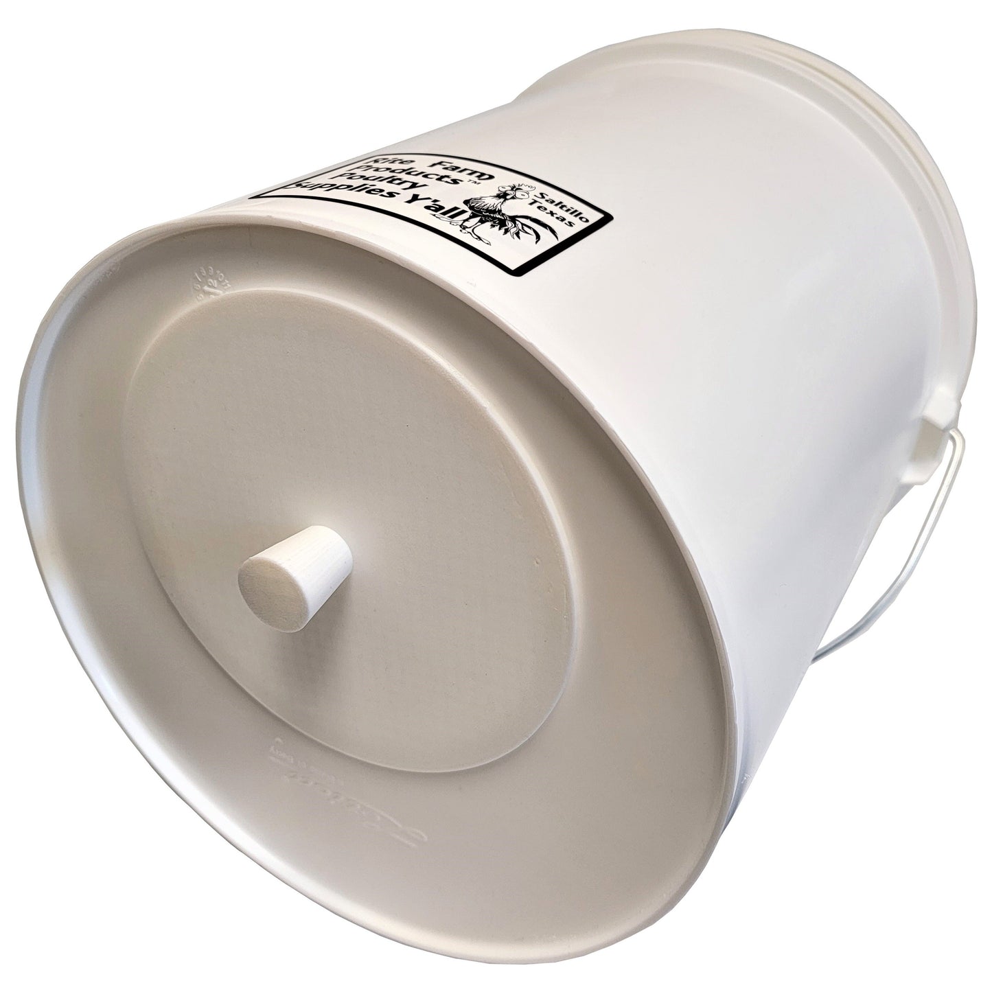 Premium Chicken Nesting Box Bucket and Rear Access Cover Kit for Laying Nest Pail - Bird Keeping Supplies for Quail Enthusiasts
