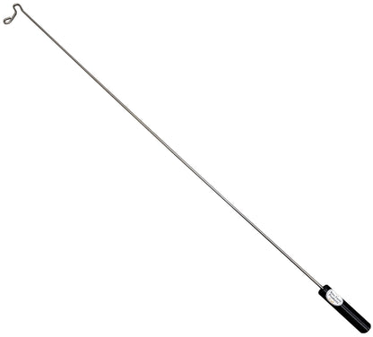 Premium 48" Chicken Poultry Bird Fowl Catcher Leg Hook Stainless Steel - Bird Keeping Supplies for Quail Enthusiasts