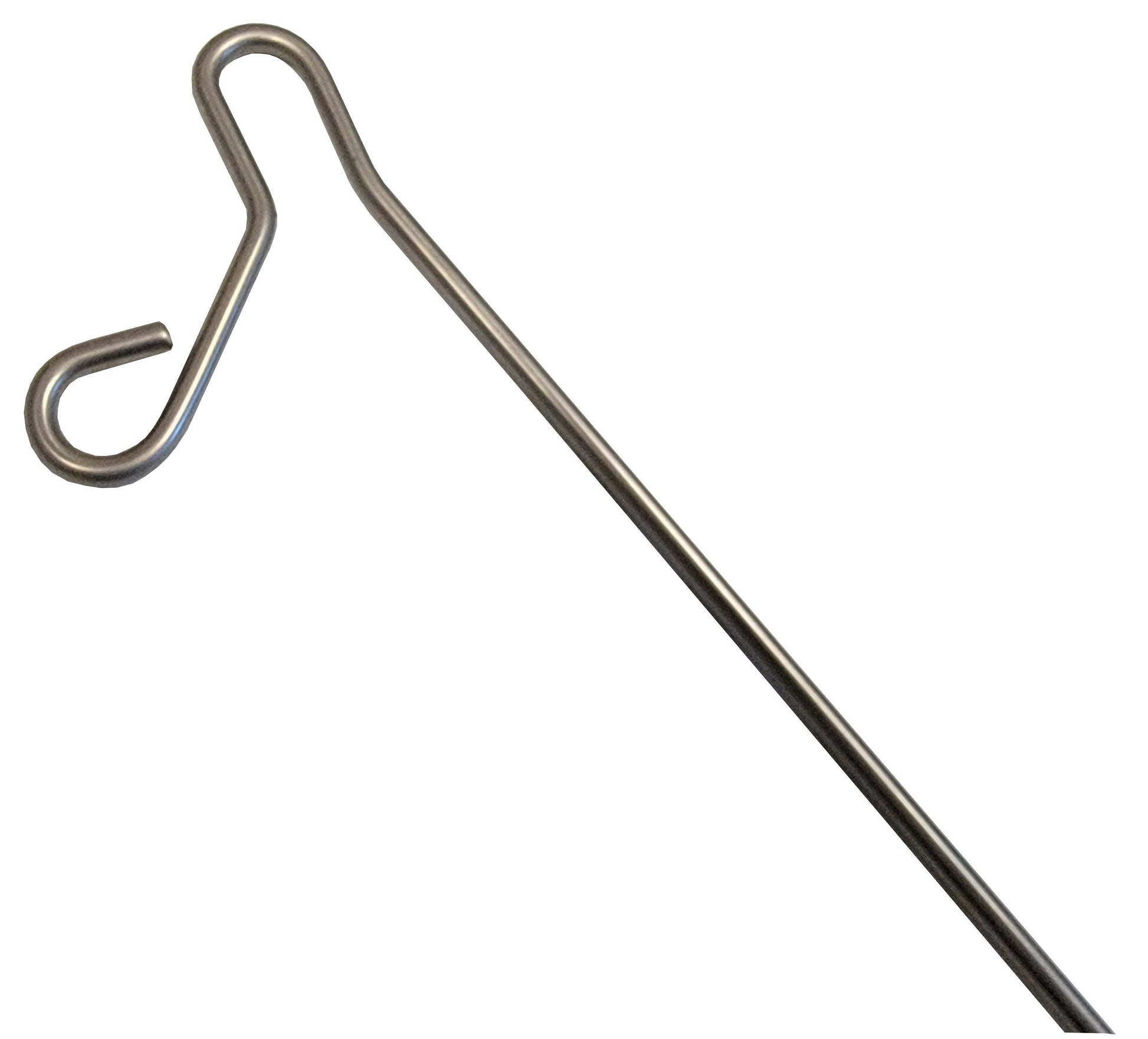 Premium 48" Chicken Poultry Bird Fowl Catcher Leg Hook Stainless Steel - Bird Keeping Supplies for Quail Enthusiasts