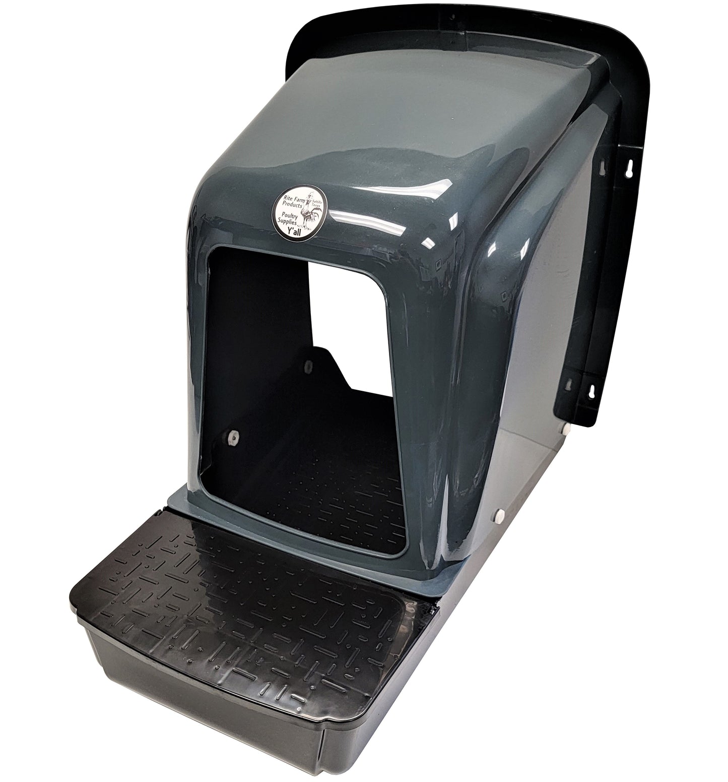 Premium Egg Rollout 1 Hole Wall Mount Nesting Box for Chicken & Poultry - Bird Keeping Supplies for Quail Enthusiasts