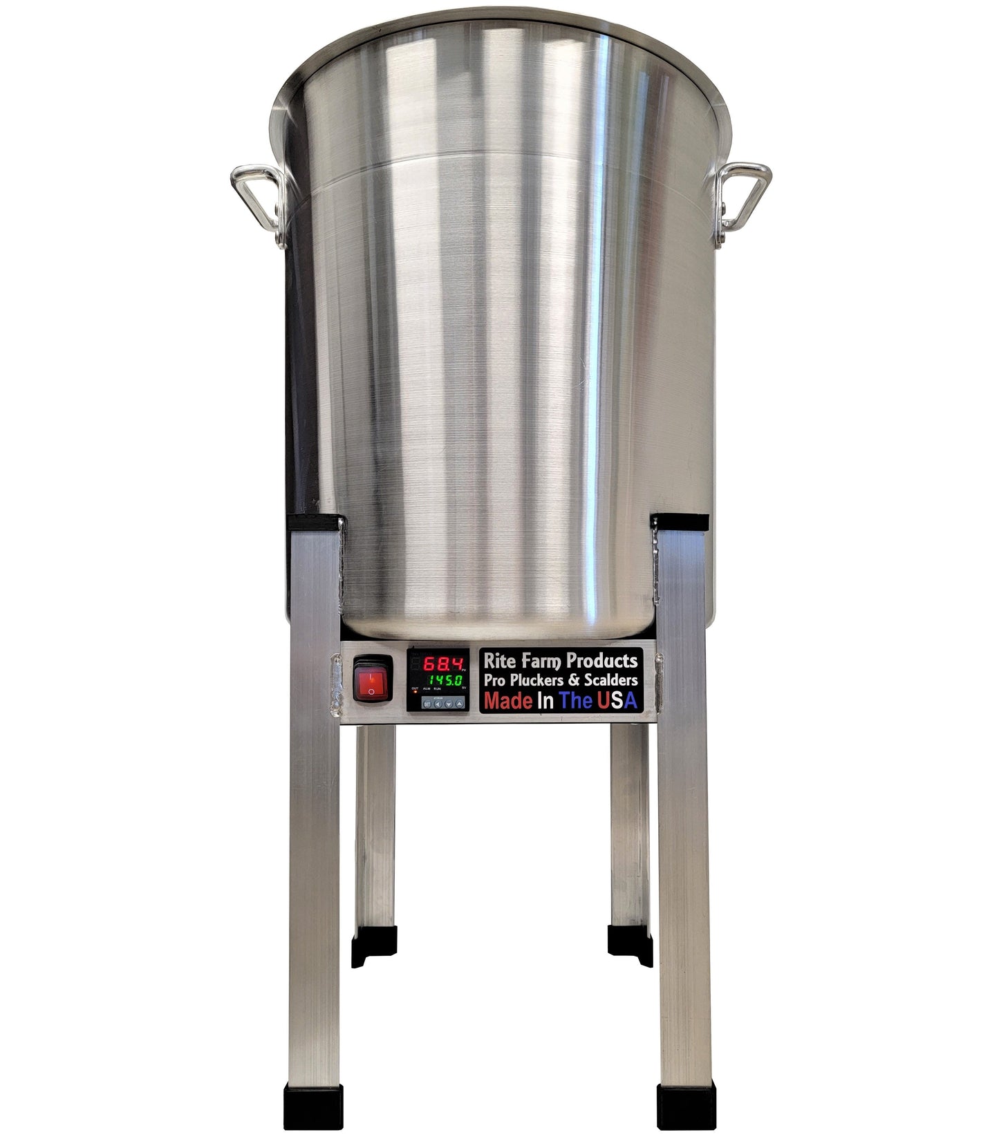 Premium 15 Gallon 240 Volt, 3,000-Watt Pro Poultry Scalder Chicken MADE in the USA - Bird Keeping Supplies for Quail Enthusiasts