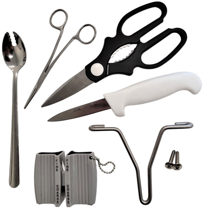 Premium Master Quail Processing & Butcher Knife Kit - Bird Keeping Supplies for Quail Enthusiasts