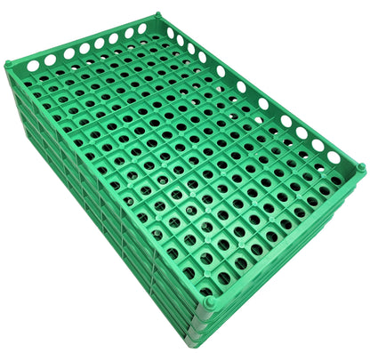 Premium Rite Farm Products Stacking 150 Quail Egg Capacity Poly Trays - Bird Keeping Supplies for Quail Enthusiasts