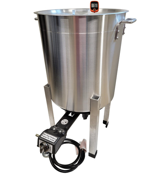 Premium Propane 15 Gallon Pro Poultry Scalder Chicken MADE in the USA - Bird Keeping Supplies for Quail Enthusiasts