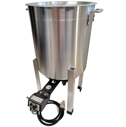 Premium Propane 15 Gallon Pro Poultry Scalder Chicken MADE in the USA - Bird Keeping Supplies for Quail Enthusiasts
