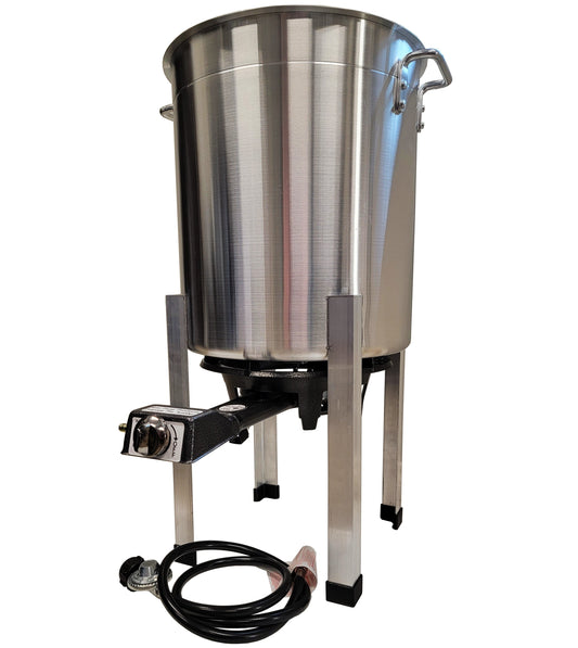 Premium Propane 15 Gallon Pro Poultry Scalder Chicken MADE in the USA - Bird Keeping Supplies for Quail Enthusiasts