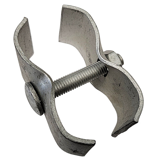 4 Pack of Galvanized Panel to Panel Clamps for 1 Inch Aluminum Square Tubing