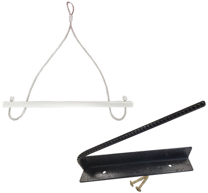 Premium Combo Rabbit Processing Dispatcher Tool & Gambrel Hanger Wringer Neck Cervical Dislocation - Homesteading Supplies for Quail Enthusiasts