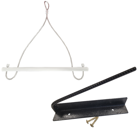 Premium Combo Rabbit Processing Dispatcher Tool & Gambrel Hanger Wringer Neck Cervical Dislocation - Homesteading Supplies for Quail Enthusiasts