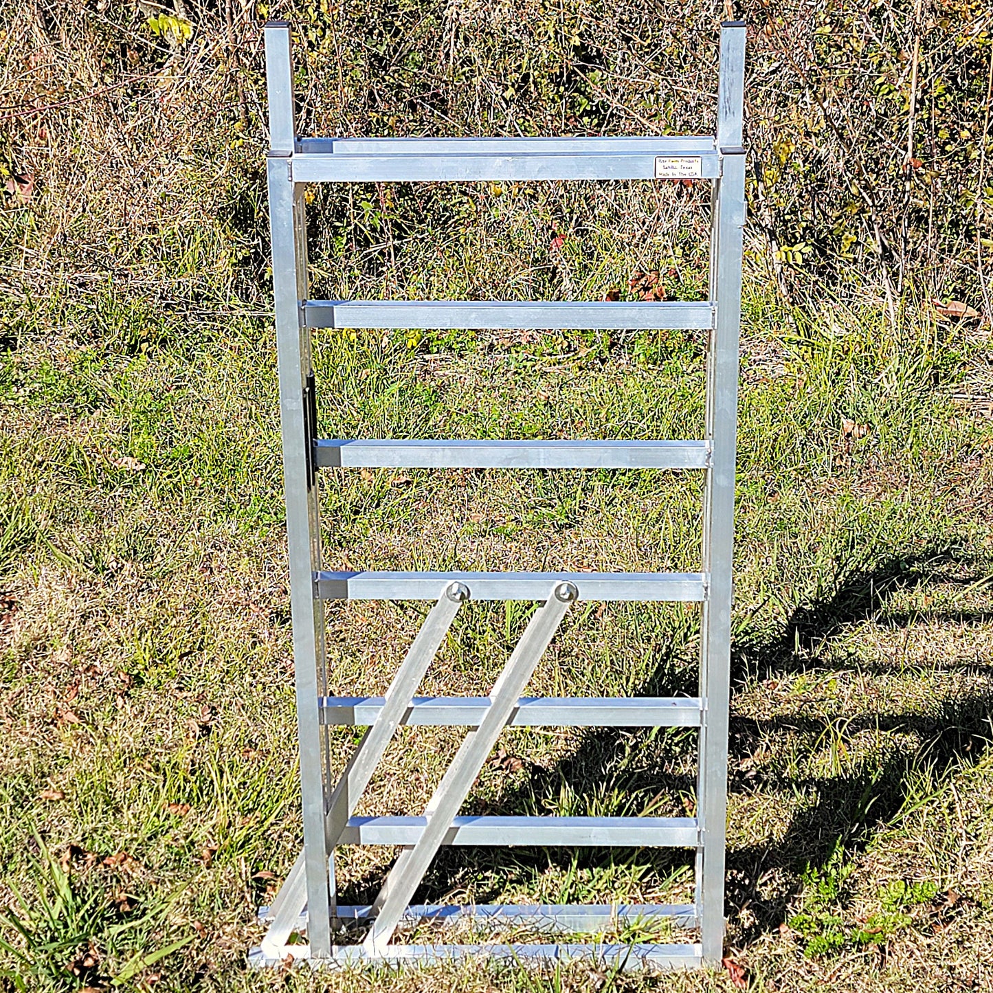 Premium Aluminum 40-Inch-Tall Sheep & Goat Sliding Stop Gate for Sorting Alley & Pen Systems - Homesteading Supplies for Quail Enthusiasts