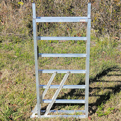 Premium Aluminum 40-Inch-Tall Sheep & Goat Sliding Stop Gate for Sorting Alley & Pen Systems - Homesteading Supplies for Quail Enthusiasts