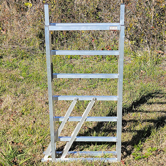 Premium Aluminum 40-Inch-Tall Sheep & Goat Sliding Stop Gate for Sorting Alley & Pen Systems - Homesteading Supplies for Quail Enthusiasts