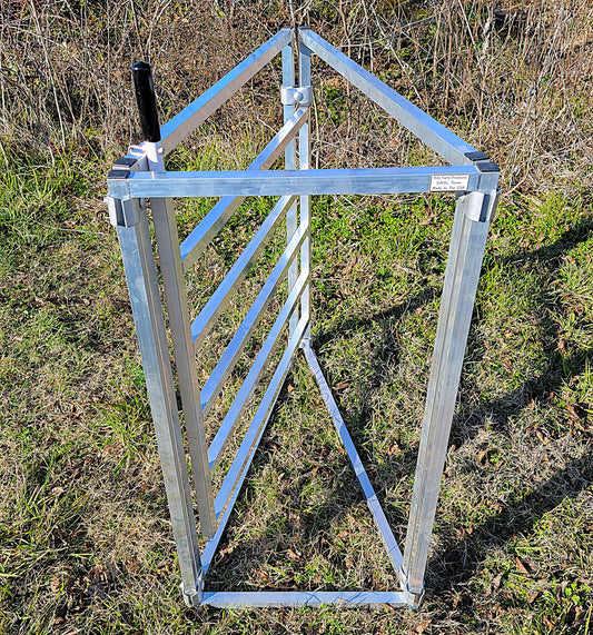 Premium Aluminum 40-Inch-Tall Sheep & Goat 2 Way Sorter gate for Sorting Alley & Pen Systems - Homesteading Supplies for Quail Enthusiasts