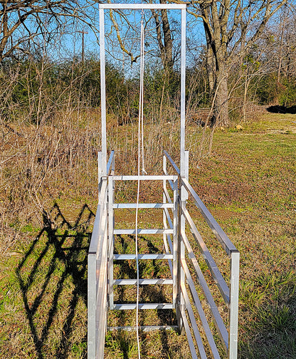 Premium Aluminum 80-Inch-Tall Sheep & Goat Guillotine Stop Gate for Sorting Alley & Pen Systems - Homesteading Supplies for Quail Enthusiasts
