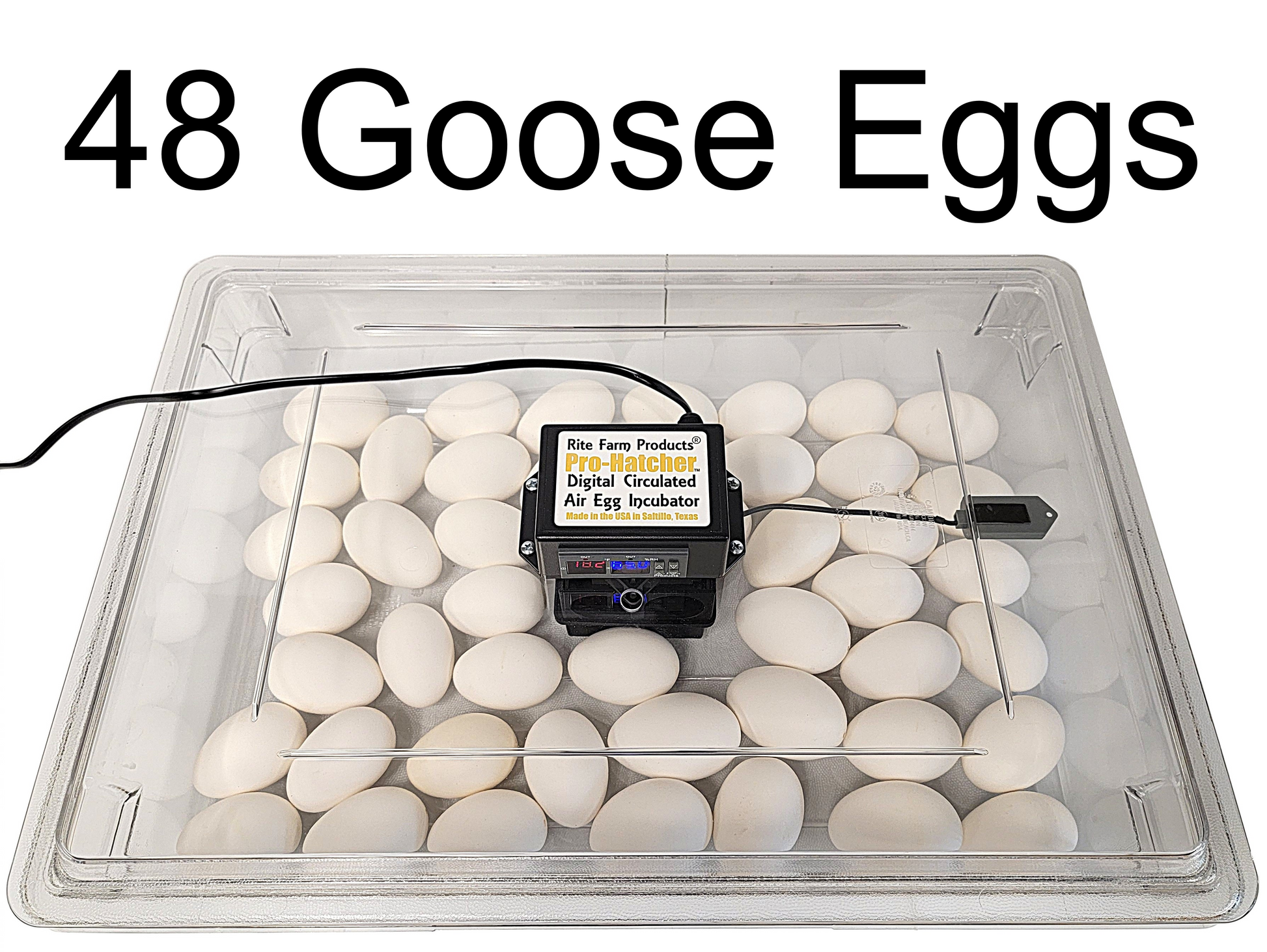 Premium Rite Farm Products PRO Hatcher Incubator for Egg Tray Transfer from Cabinet Incubators - Bird Keeping Supplies for Quail Enthusiasts