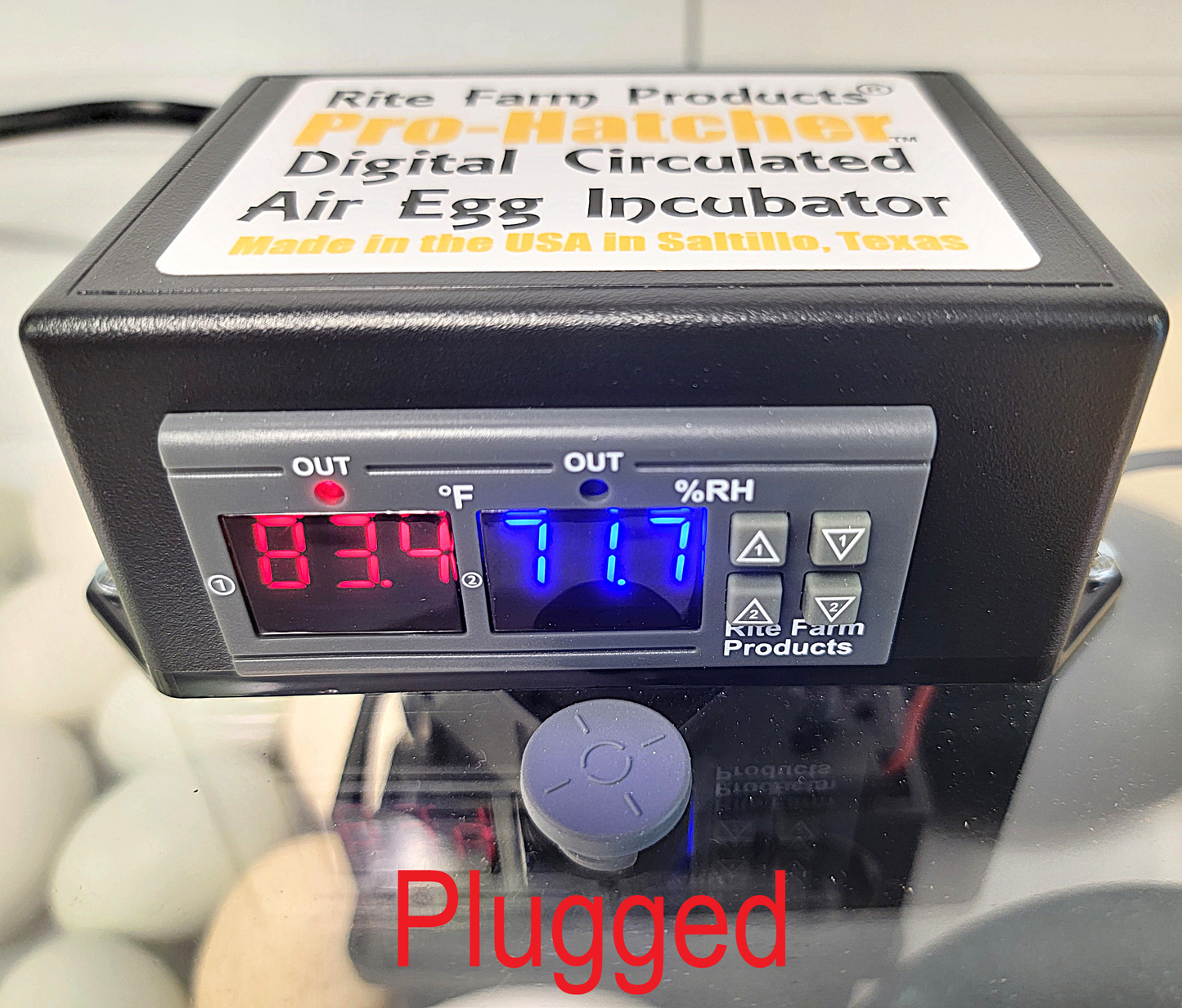 Premium Rite Farm Products PRO Hatcher Incubator for Egg Tray Transfer from Cabinet Incubators - Bird Keeping Supplies for Quail Enthusiasts