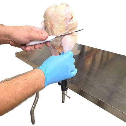 Chicken Cut Up Cone Poultry Deboning Parting Piecing Out Stand Holder
