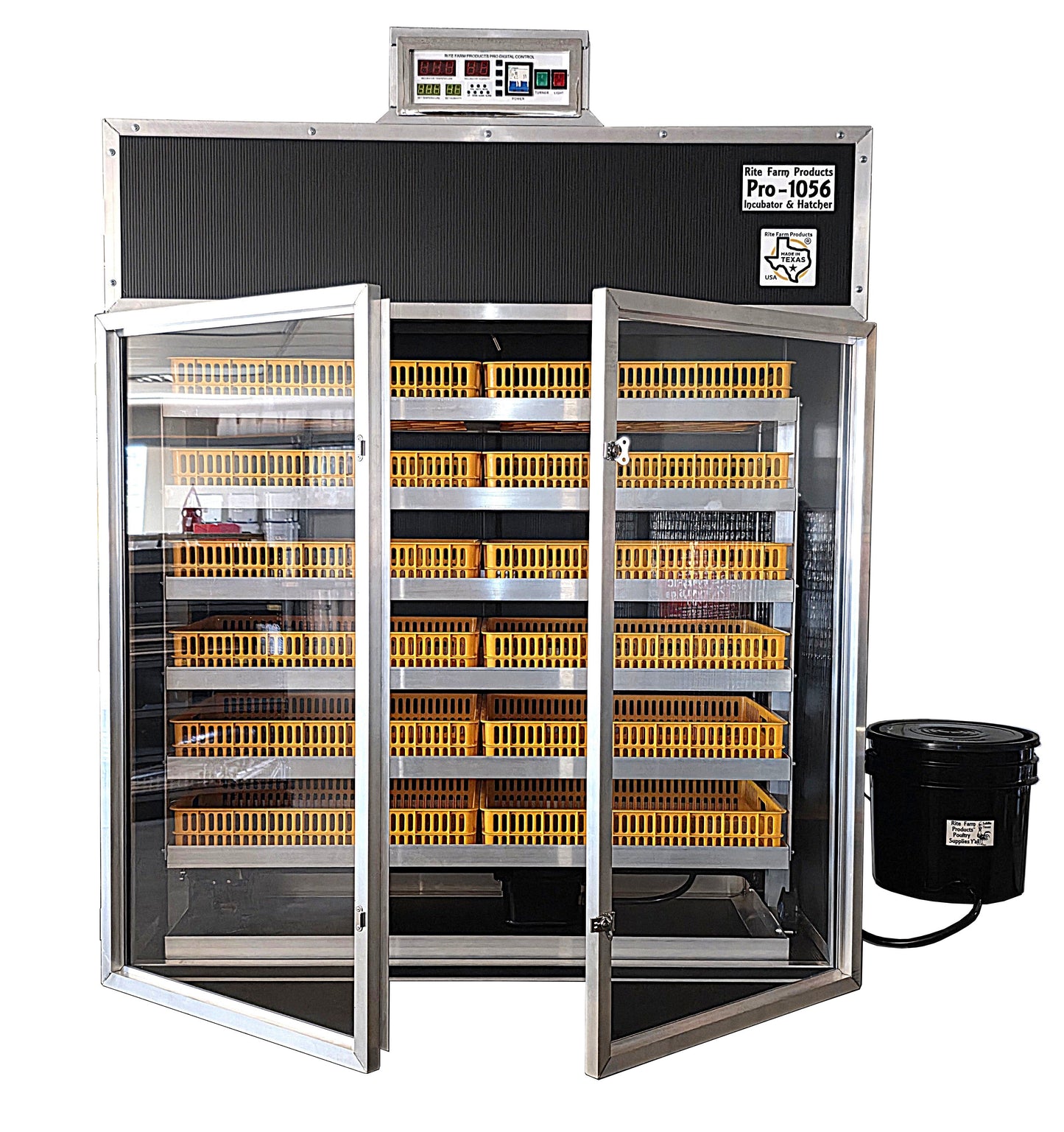 Rite Farm Products PRO1056 USA MADE Cabinet Incubator & Egg Hatcher