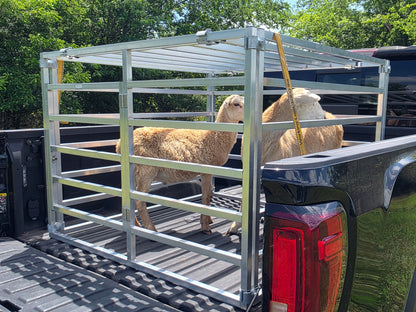 Aluminum Transport Cage for Sheep, Goat, Pig, Dog, Small Livestock Truck Crate Animal Transporter
