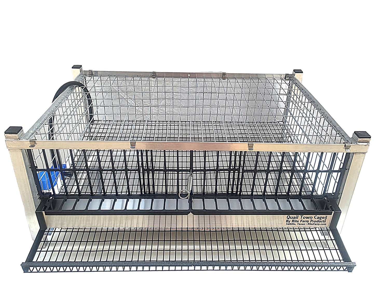 Quail Town Cages by Rite Farm Products - Pro Modular Layer Cage with Egg Rollout