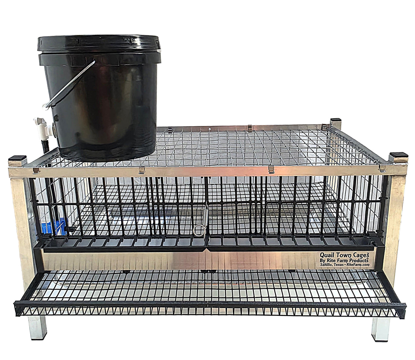 Quail Town Cages by Rite Farm Products - Pro Modular Layer Cage with Egg Rollout