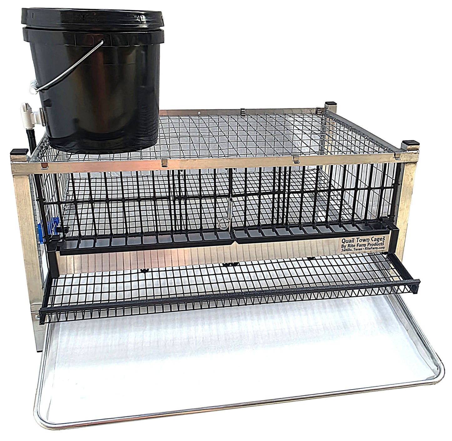 Quail Town Cages by Rite Farm Products - 100 Pack of Parchment Paper Litter Tray Inserts