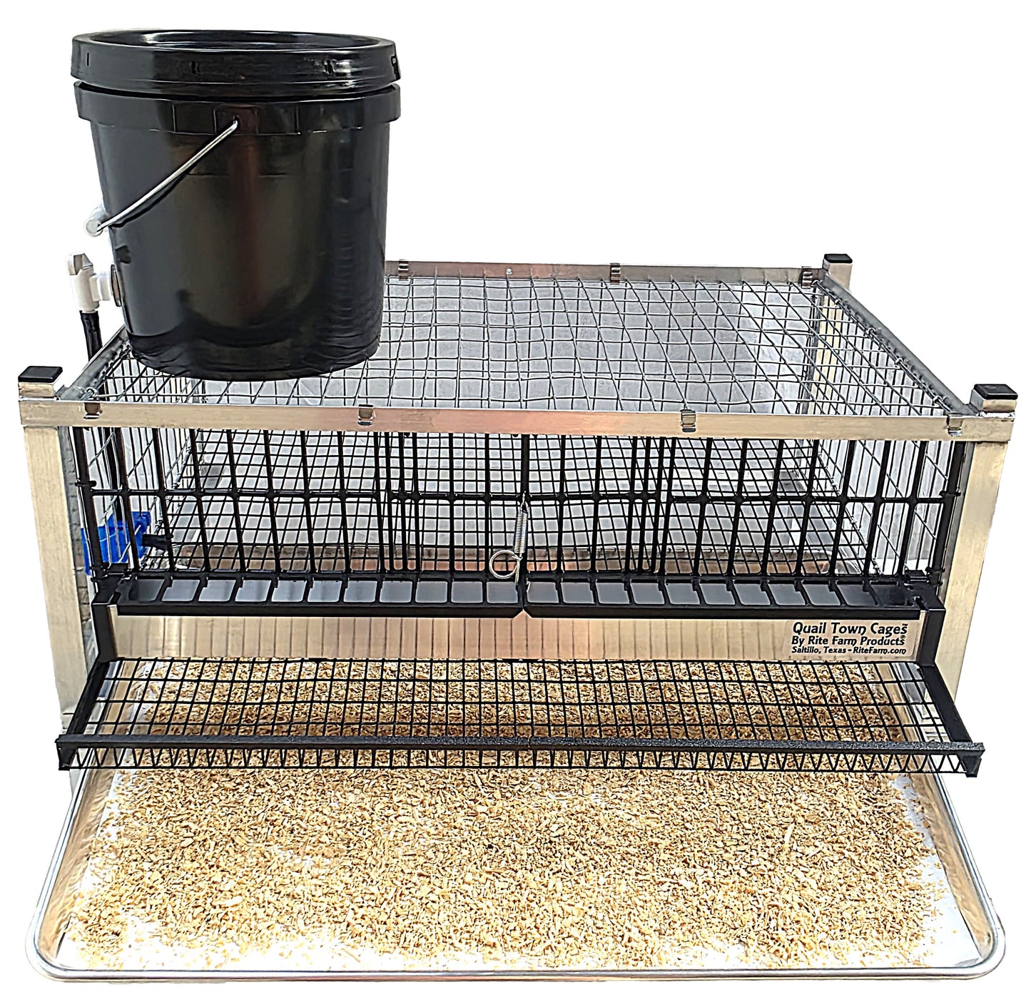 Quail Town Cages by Rite Farm Products - 100 Pack of Parchment Paper Litter Tray Inserts