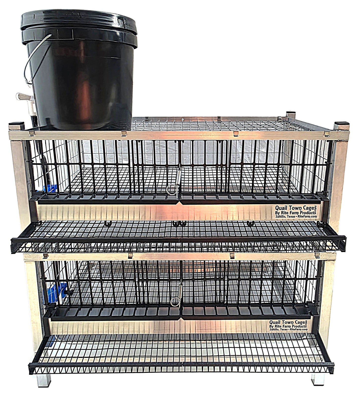 Quail Town Cages by Rite Farm Products - Pro Modular Quail Grow Out & Layer Cage System