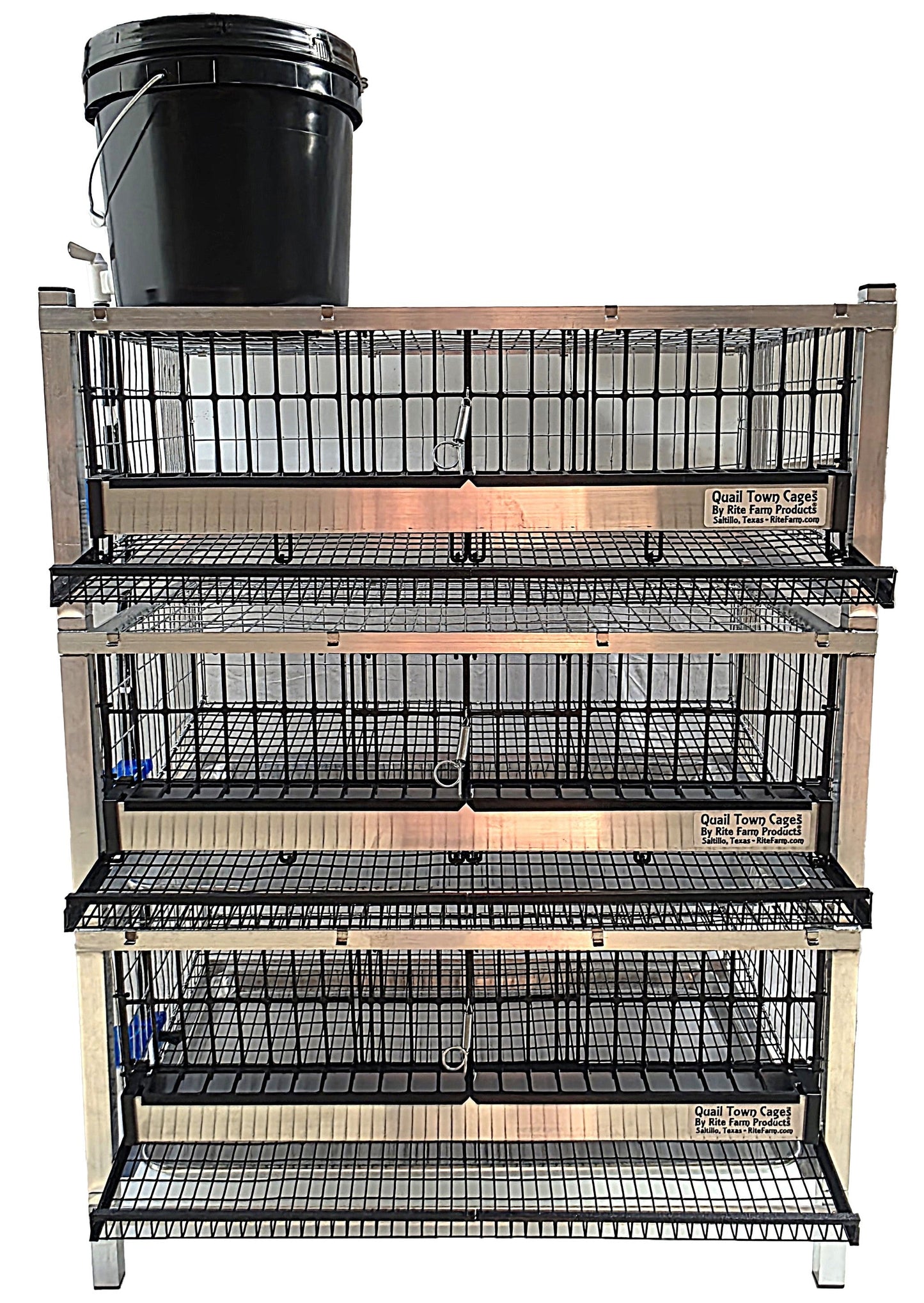 Quail Town Cages by Rite Farm Products - Pro Modular Quail Grow Out & Layer Cage System