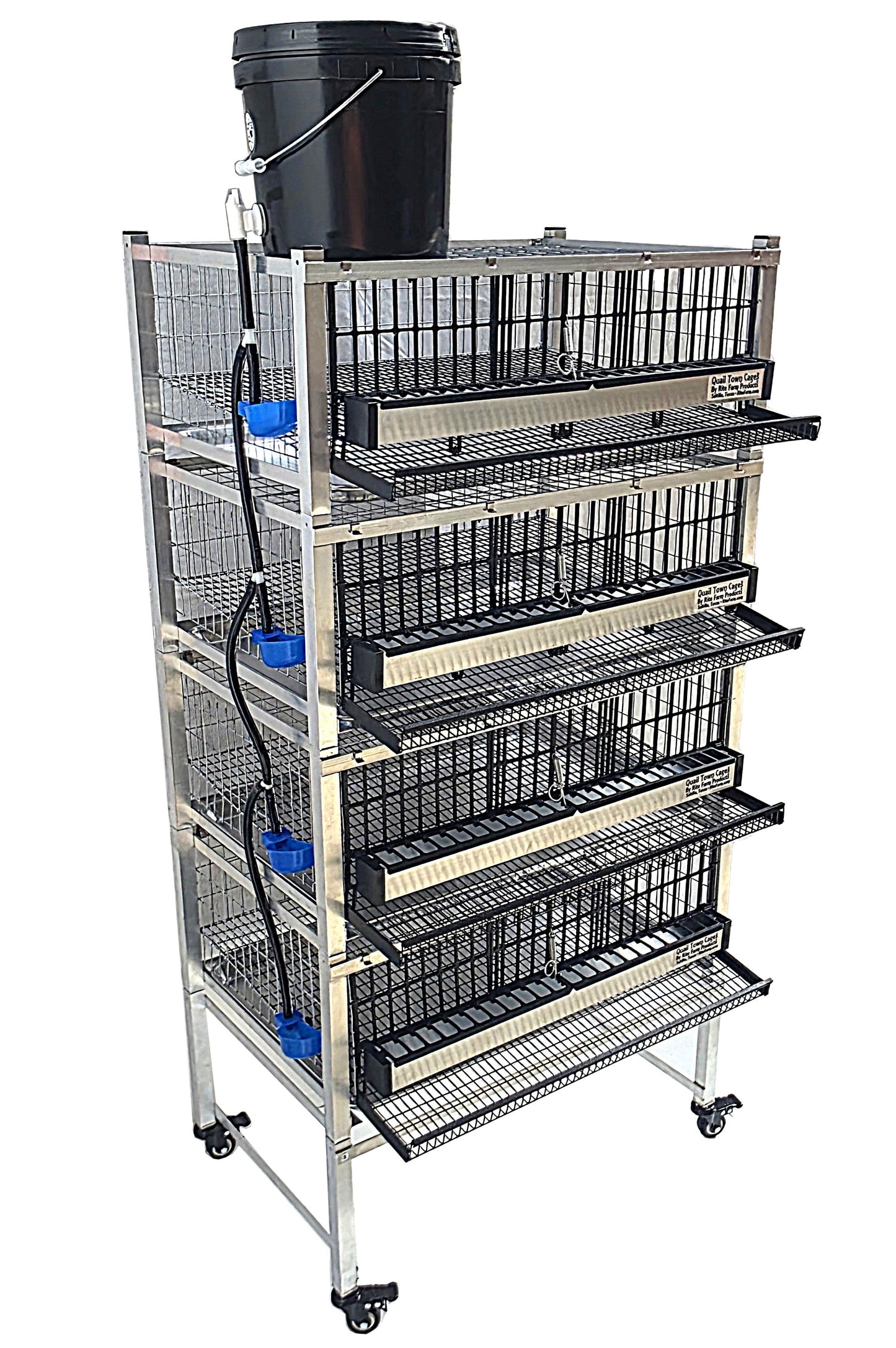 Quail Town Cages by Rite Farm Products - Pro Modular Quail Grow Out & Layer Cage System