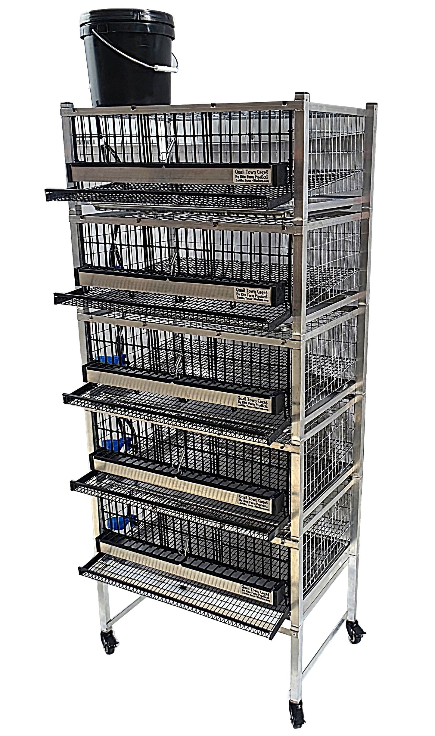 Quail Town Cages by Rite Farm Products - Pro Modular Quail Grow Out & Layer Cage System