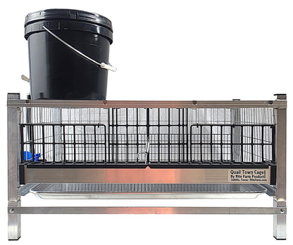 Quail Town Cages by Rite Farm Products - Pro Modular Quail Grow Out Cage