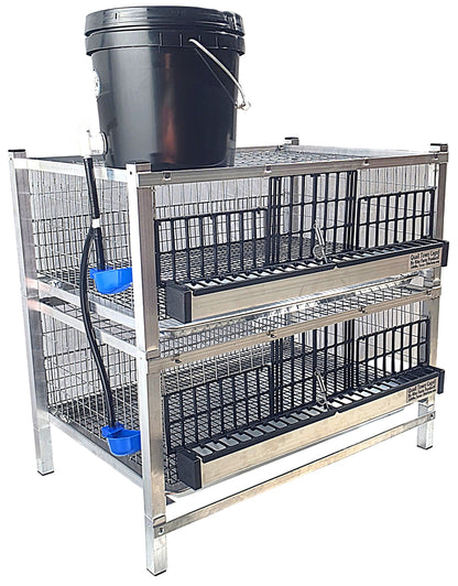 Quail Town Cages by Rite Farm Products - Pro Modular Quail Grow Out & Layer Cage System