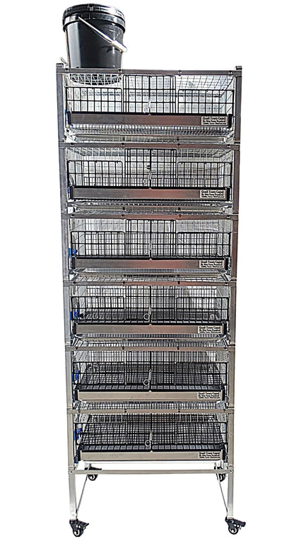 Quail Town Cages by Rite Farm Products - Pro Modular Quail Grow Out & Layer Cage System