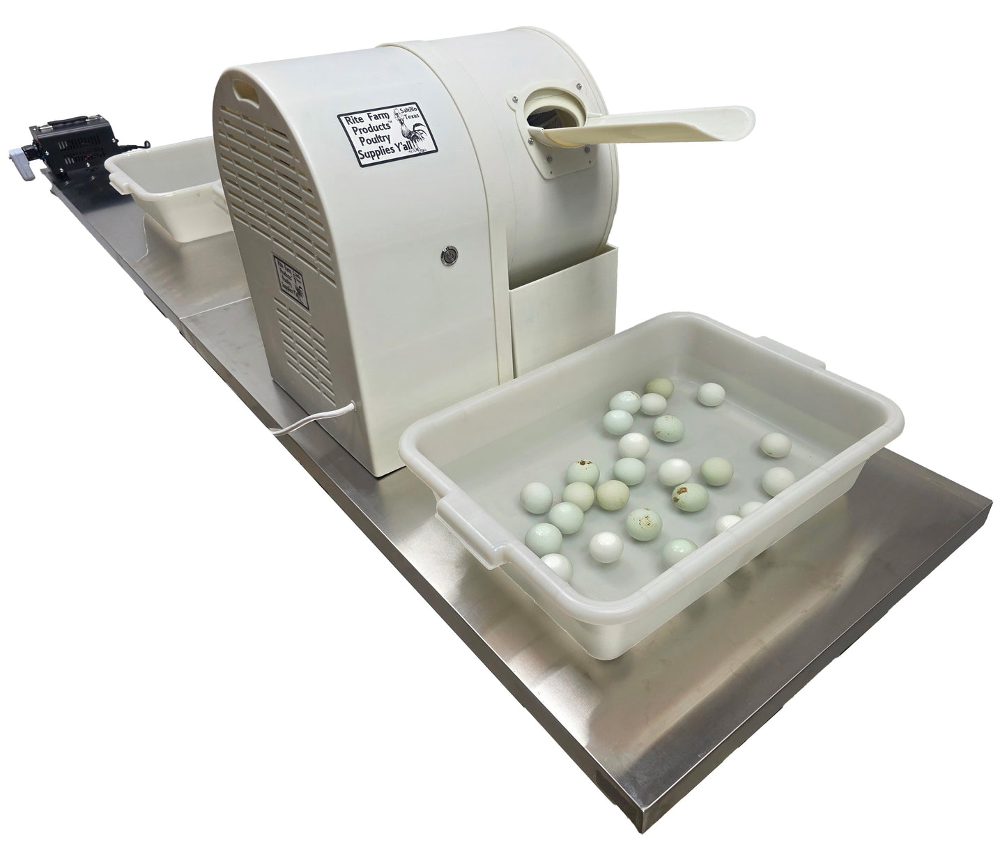 Rite Farm Products Pro Egg Washer, Egg Washing Machine for Chicken, Duck, Turkey, & Peafowl Eggs
