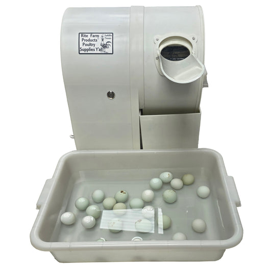 Rite Farm Products Pro Egg Washer, Egg Washing Machine for Chicken, Duck, Turkey, & Peafowl Eggs