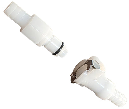 Quail Town Cages by Rite Farm Products - 3/8" Barb Tubing Quick Disconnect for Removing Reservoir